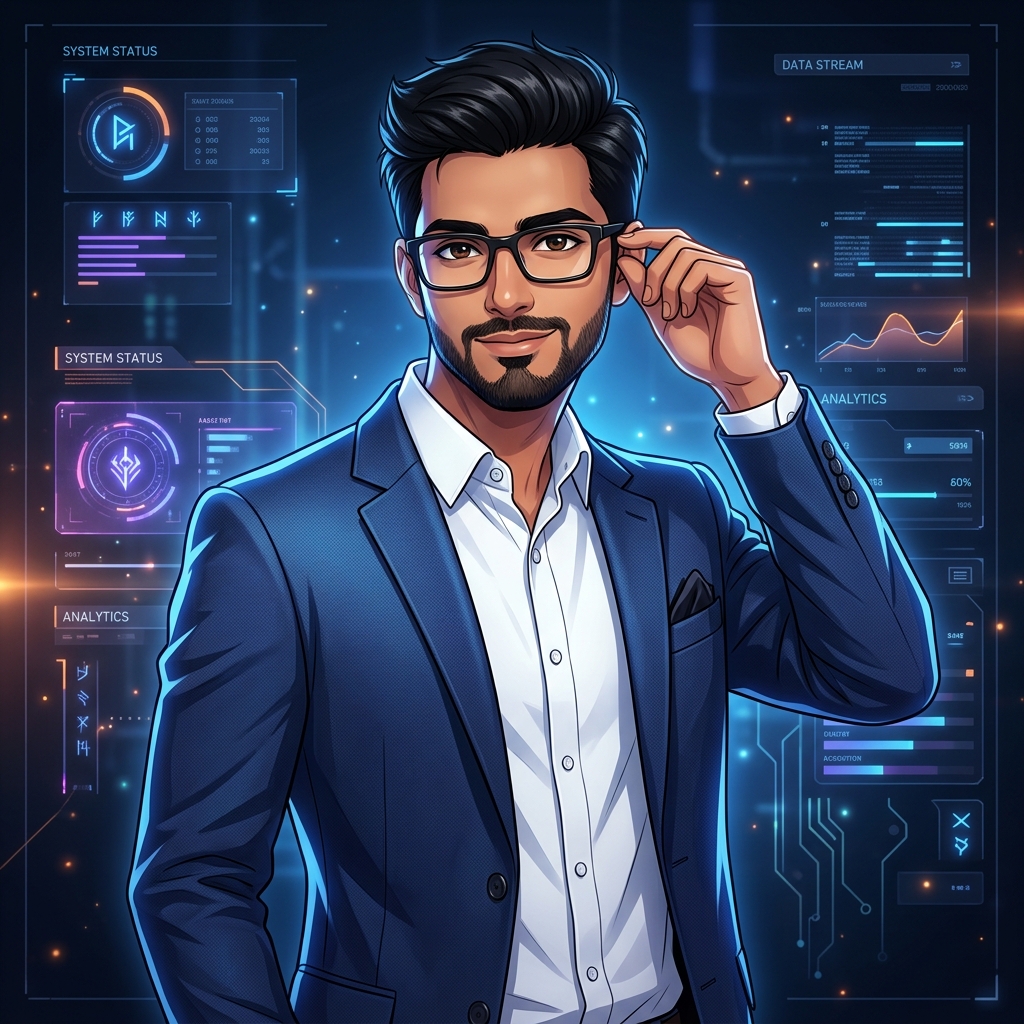 Dharmendra Awasthi Profile Picture (Dark Theme)